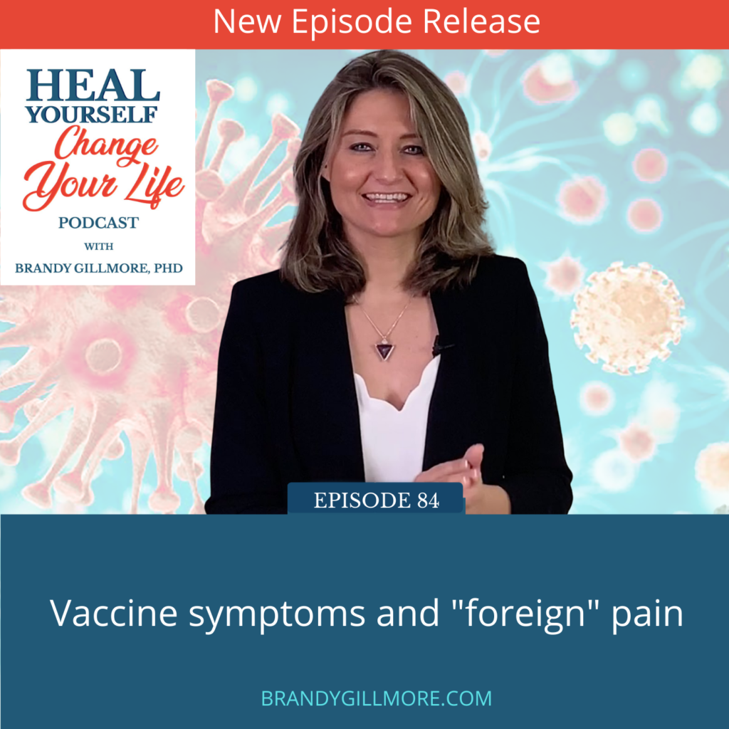 Vaccine Symptoms and Foreign Pain