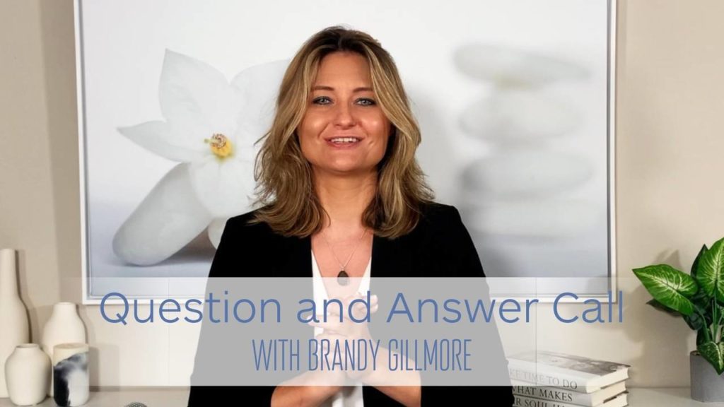brandy gillmore q&a call