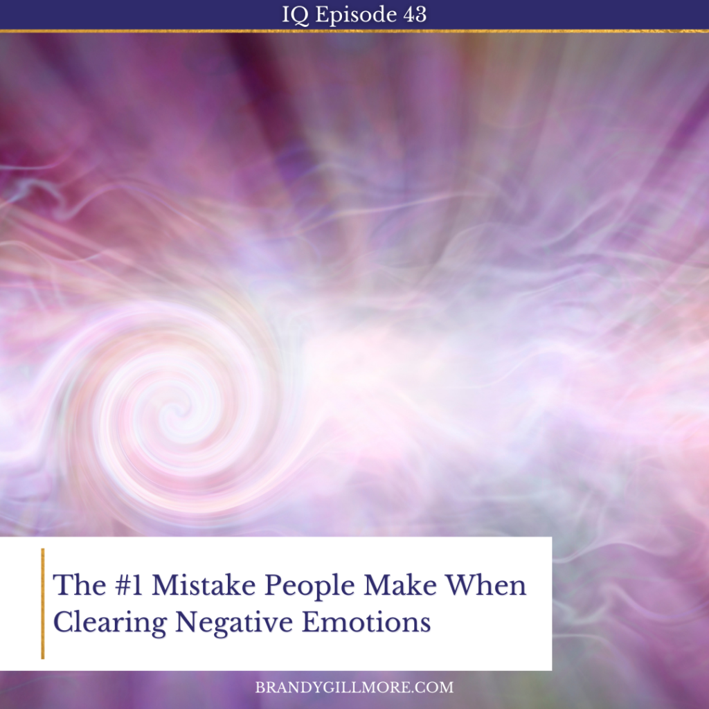 releasing negative emotions